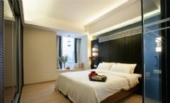 江南一品-三居室-158平米现代卧室装修图片