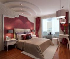 黄山豪庭现代卧室装修图片