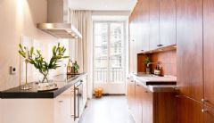瑞典温馨一居室简约厨房装修图片