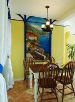 地中海风情 三室两厅两卫地中海餐厅装修图片