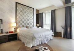 110平欧式复古公寓欧式卧室装修图片
