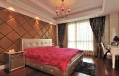 中海雍城世家-四居室简约卧室装修图片
