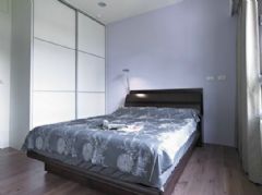 120平北欧时尚婚房欧式卧室装修图片