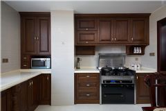 200平复式中式豪宅中式厨房装修图片