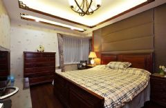 140平中式古典雅居中式卧室装修图片