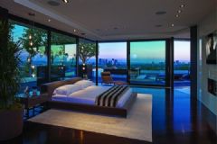 洛杉矶奢华别墅现代卧室装修图片