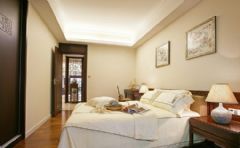 170平中式极品雅居中式卧室装修图片