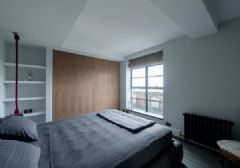 160平现代双层公寓现代卧室装修图片