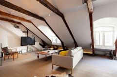 160平欧式乡村风格公寓欧式客厅装修图片