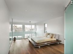 150平现代简约公寓现代卧室装修图片