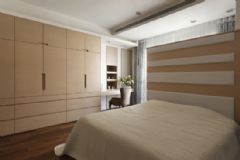 130平现代时尚雅居现代卧室装修图片