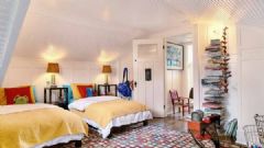 华盛顿莱姆乡村风公寓美式卧室装修图片
