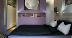 120平现代时尚公寓现代卧室装修图片