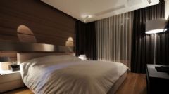 160平现代简约温馨家现代卧室装修图片