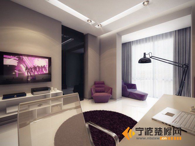现代客厅装修图片