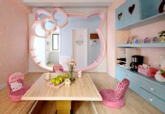 现代女孩房间设计案例现代风格儿童房