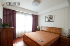 隆兴峰景苑中式卧室装修图片