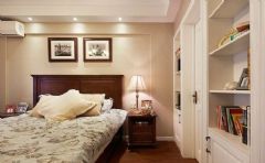 142平美式清新居美式卧室装修图片