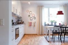 瑞典小清新公寓简约厨房装修图片