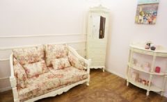 一个粉红色的小窝欧式客厅装修图片