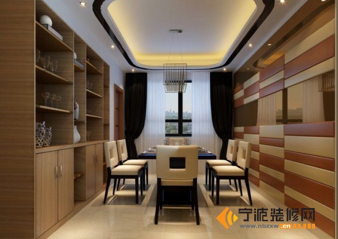中式餐厅装修图片