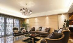 125平欧式古典三居欧式客厅装修图片