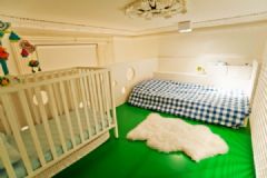 伦敦精致公寓现代儿童房装修图片