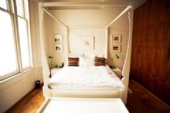 伦敦精致公寓现代卧室装修图片