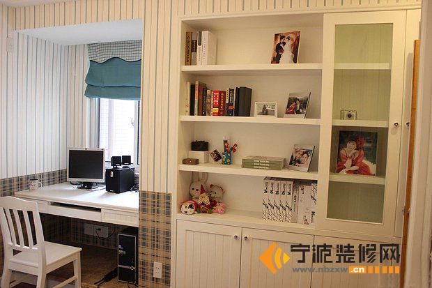 简约书房装修图片