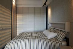 154平现代时尚公寓现代卧室装修图片