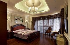 300平古典欧式奢华婚房古典卧室装修图片