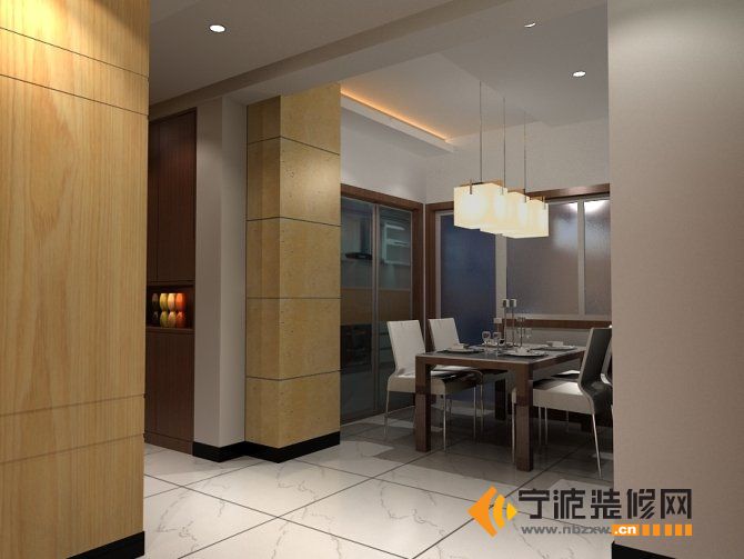 现代餐厅装修图片