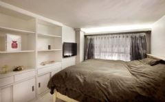 58平美式乡村风雅居美式卧室装修图片