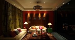 设计方案演绎客厅最美中国风