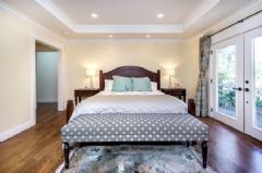 美式乡村别墅美式卧室装修图片