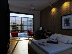 青林湾6期装修案例现代卧室装修图片