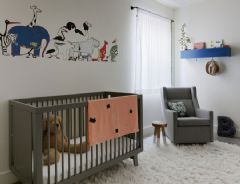 完美现代简约复式现代儿童房装修图片