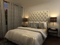 170平米简约风格现代卧室装修图片