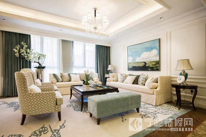 欧式客厅装修图片