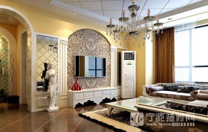 现代客厅装修图片