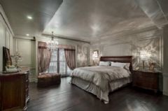266平欧式新古典别墅欧式卧室装修图片