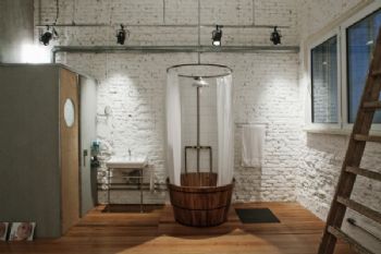 开放式公寓设计现代卫生间装修图片