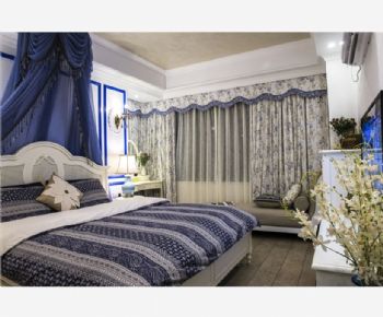 新星都市地中海卧室装修图片