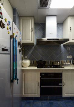 85平地中海时尚公寓地中海厨房装修图片