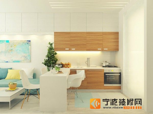 现代厨房装修图片