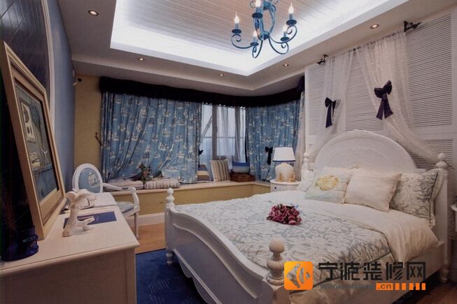 地中海卧室装修图片