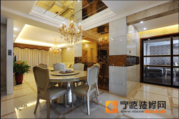 欧式餐厅装修图片