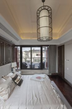 现代东南亚精品别墅现代卧室装修图片
