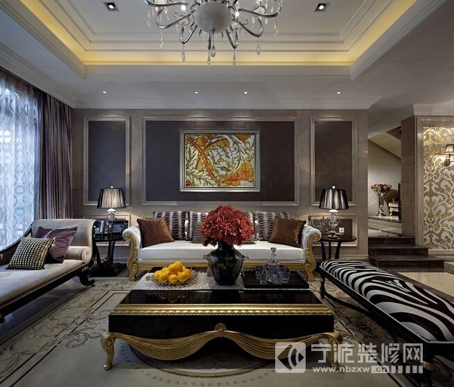 古典客厅装修图片