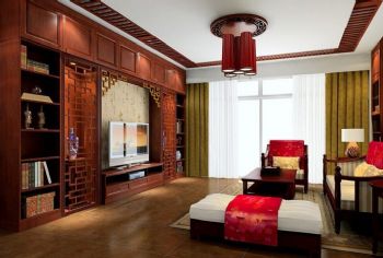 新中式客厅搭配设计方案中式客厅装修图片